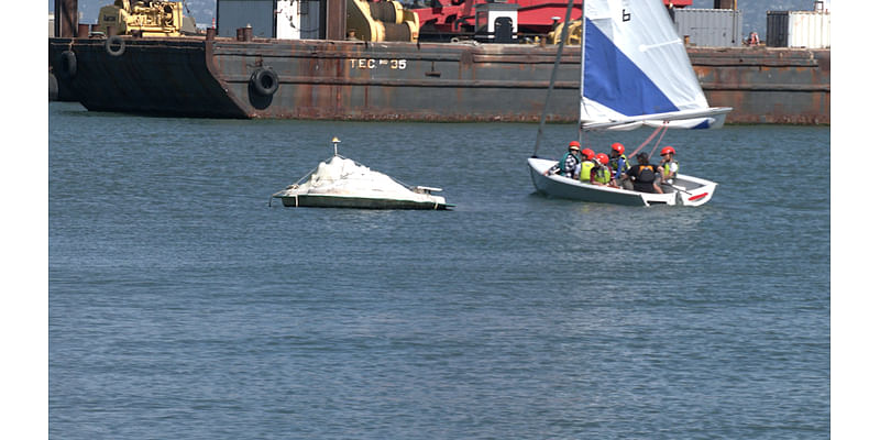 Floating marine lab relocated to Treasure Island gives students unique learning opportunity