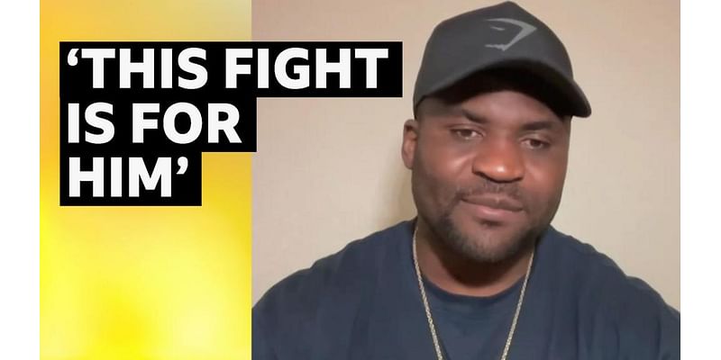 Francis Ngannou dedicates Renan Ferreira fight to son Kobe