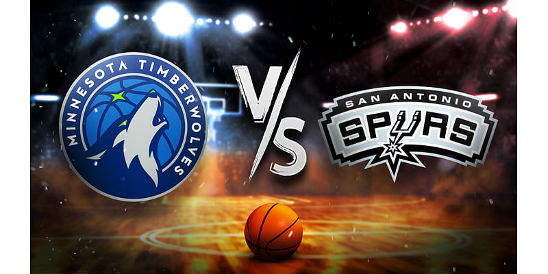 Timberwolves vs. Spurs prediction, odds, pick - 11/2/2024