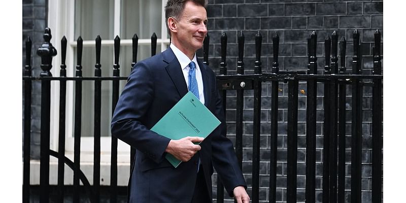 Jeremy Hunt's carrot-and-stick Autumn Statement for benefit recipients as they get 6.7% rise in handouts costing taxpayers £3billion but face clampdown that will force more into jobs - with housebound