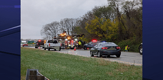 Trash truck overturns on State Route 4; lane closed