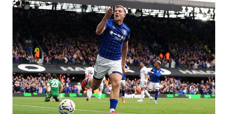 Ipswich 2-2 Aston Villa: Liam Delap's superb double earns Kieran McKenna's side their fourth consecutive Premier League draw of the season... as visitors miss out on chance to go second