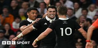 England 22-24 New Zealand: All Blacks edge out hosts thanks to Mark Tele'a try