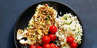 Roasted Cod With Spiced Almonds Recipe