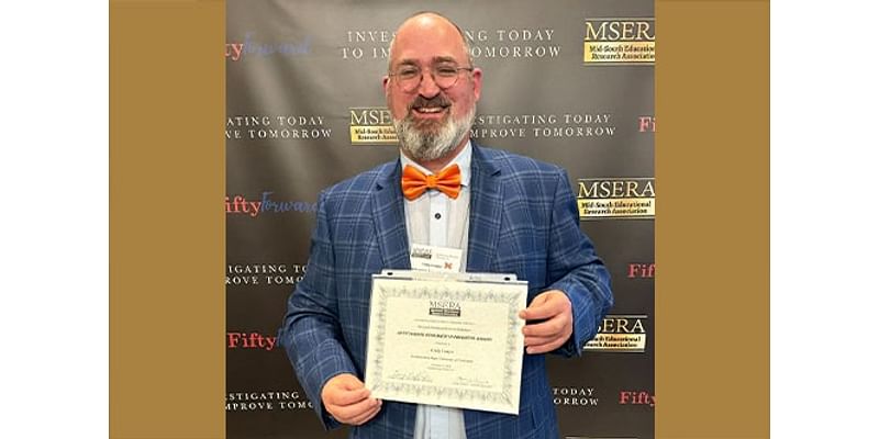 NSU Doctor of Education candidate’s award-winning research focuses on community college administration