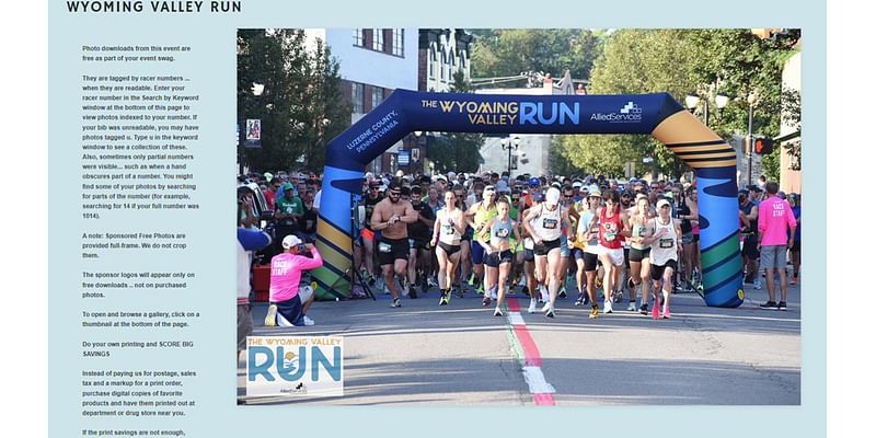 Wyoming Valley Run returns to Luzerne County this weekend