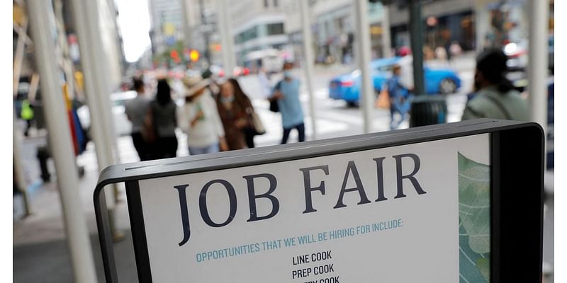 US weekly jobless claims fall; labor market still slowing