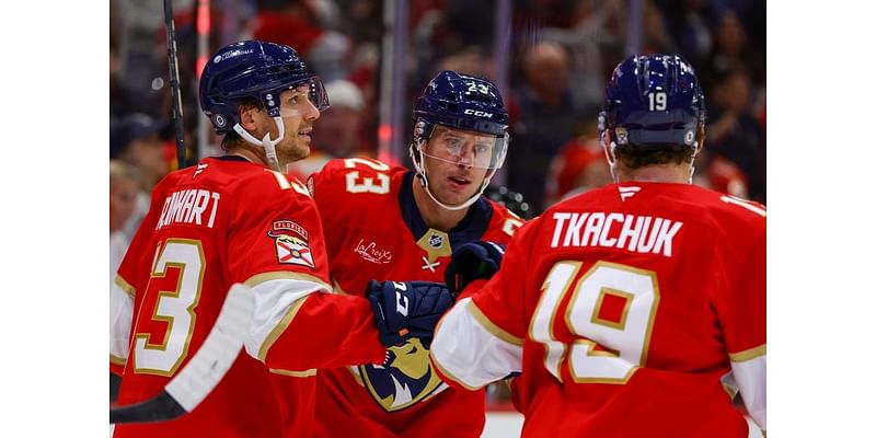 Panthers rout Predators for sixth straight victory