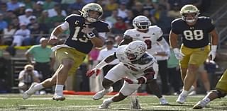 Are Riley Leonard’s legs enough for Notre Dame? Takeaways after Irish win vs. Miami (OH)