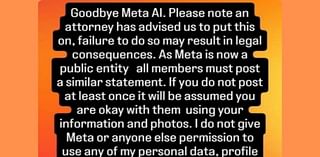 What is the deal with the ‘Goodbye Meta AI’ post? Explained