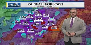 Mostly cloudy and humid today; tropical moisture arrives Wednesday