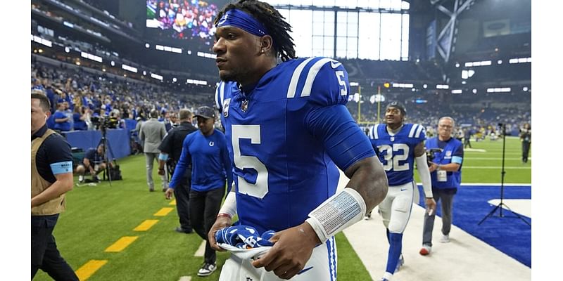 Anthony Richardson hopes to return from injury when the Colts host the Dolphins