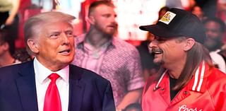 Kid Rock reacts to Donald Trump election victory as he delights fans by grabbing his crotch: 'MAGA baby!'