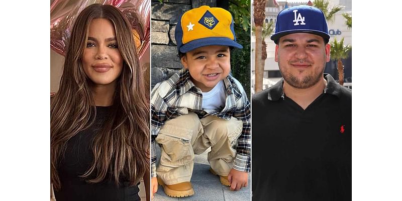 Khloé Kardashian's Son Tatum Is His Uncle Rob Kardashian's Mini-Me as He Wears His Old Boy Scouts Hat: 'Twins'