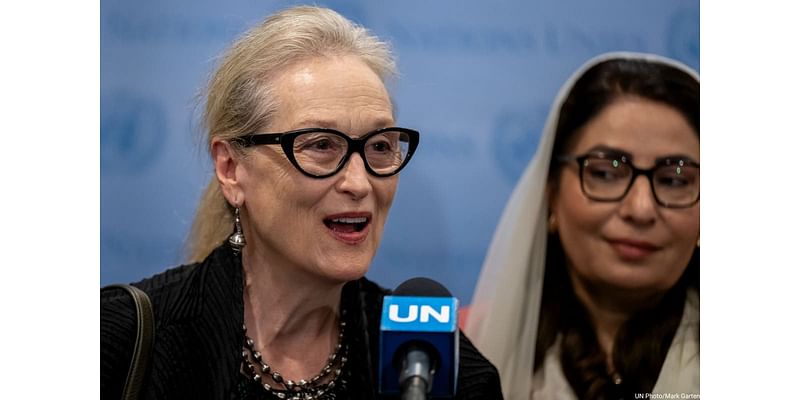 Meryl Streep says cats have more rights than women in Afghanistan