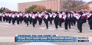 TTU Goin’ Band preparing for Macy’s Thanksgiving Day Parade