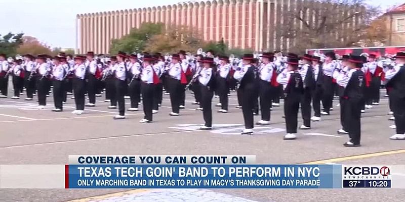 TTU Goin’ Band preparing for Macy’s Thanksgiving Day Parade