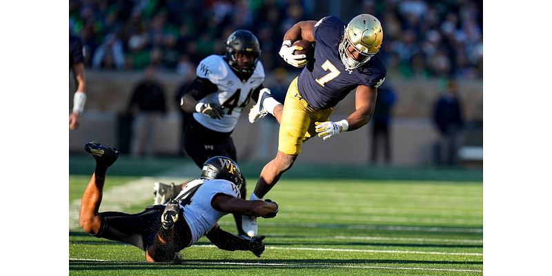 No. 19 Notre Dame looks to finish the regular season with a win at Stanford