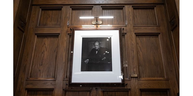 Winston Churchill portrait returns to Ottawa after international art caper