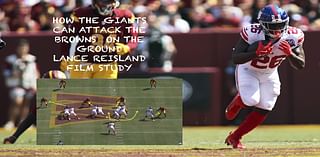 How the Giants can attack the Browns in the run game: Lance Reisland’s film breakdown