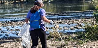 Oswego residents help pick up trash as part of It’s Our Fox River Day