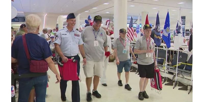 Honor Flight Network celebrates Chicago area veterans with trip to national memorials