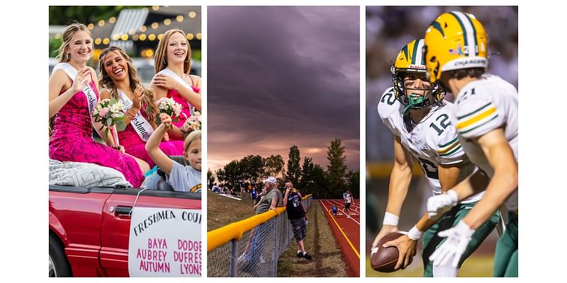 See photos of homecoming parade, royalty and lightning delays at Midland Dow, Bay City Western game