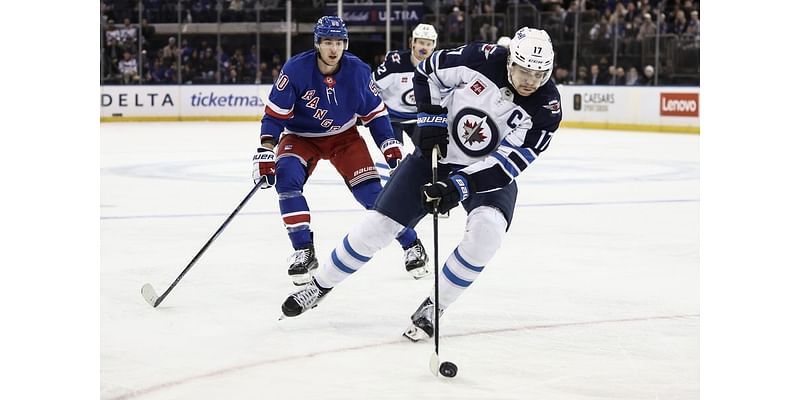 NHL roundup: Jets rip Rangers, move to 15-1-0