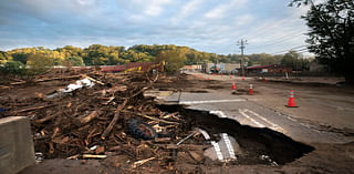 With thousands of miles of road damaged by Helene, NC lays groundwork for repairs