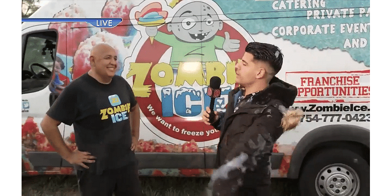 Zombie Ice helps South Floridians cool off from the hot summer with snow, foam parties - WSVN 7News