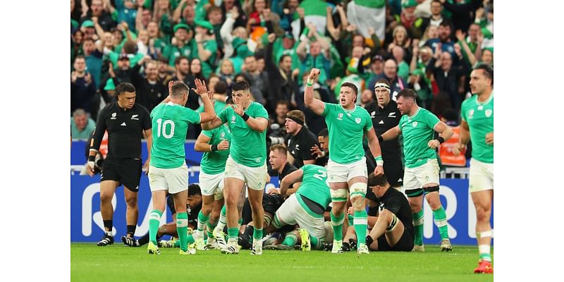 Ireland can’t soothe World Cup pain but All Blacks offer important benchmark