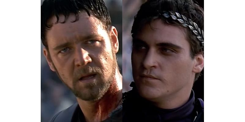 Gladiator star Russell Crowe branded Joaquin Phoenix ‘terribly unprofessional’ on set of 2000 movie