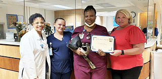 Gilmore receives BEE Award at UNC Health Rockingham for Extraordinary Patient Care