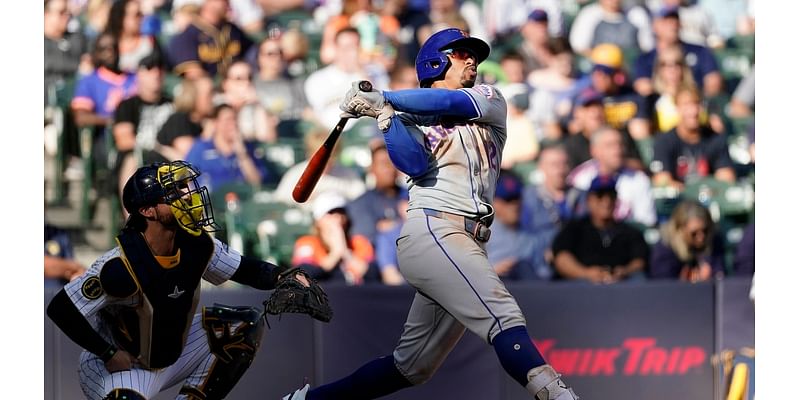 Mets blank Brewers 5-0 behind Lindor and Peterson to move 1 win from wild card