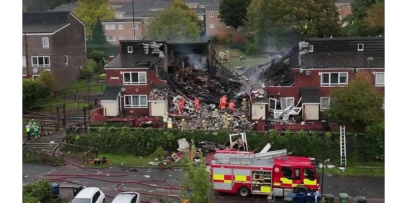 Arrests after boy, 7, and man died in house blast