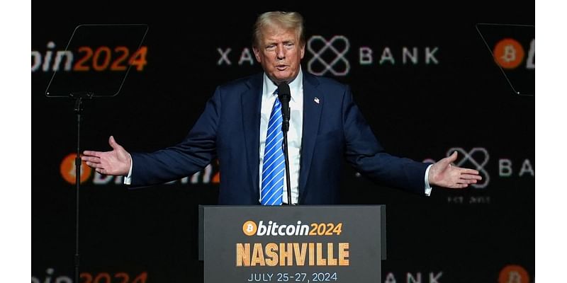 Trump Media in reported talks to buy crypto trading platform Bakkt, sending shares soaring