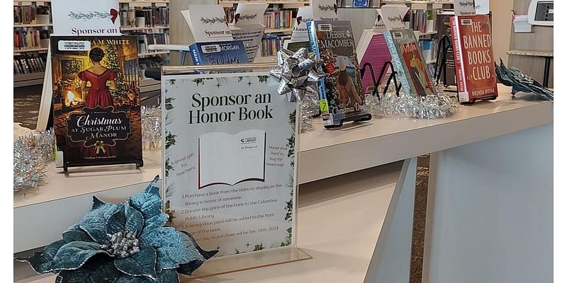 Columbus Public Library doing sponsored books for holiday season