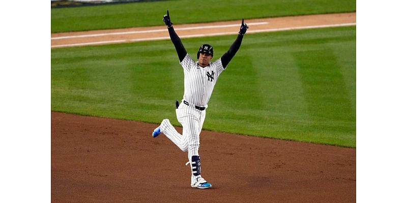 Soto, Stanton homers back Rodón as Yankees take advantage of wild Guardians to win ALCS opener 5-2