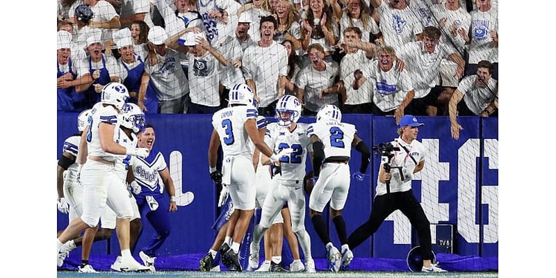 BYU throttles No. 13 Kansas State with help from epic 90-yard punt return touchdown