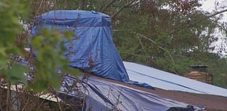 Why is the tarp blue?