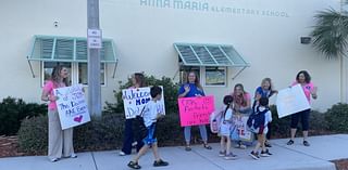 Anna Maria Elementary celebrates its return to campus after water damage from Helene's storm surge