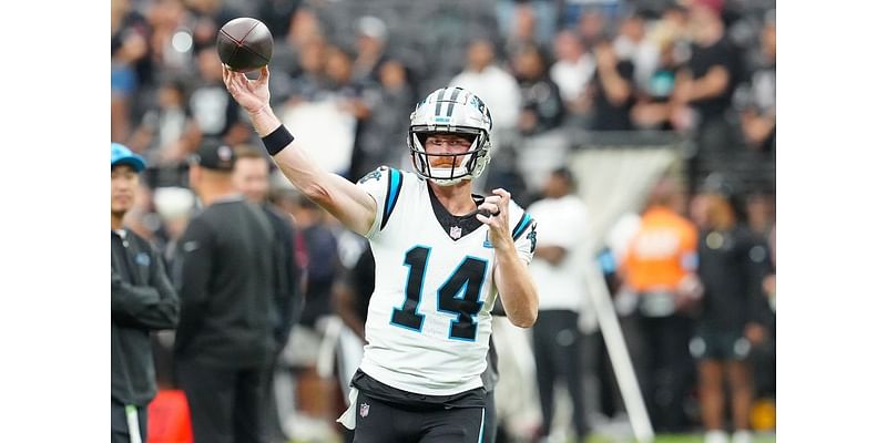 Andy Dalton sparks Panthers' offense in win at Raiders