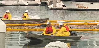 Cleanup begins after yacht goes up in flames and sinks in Marina del Rey