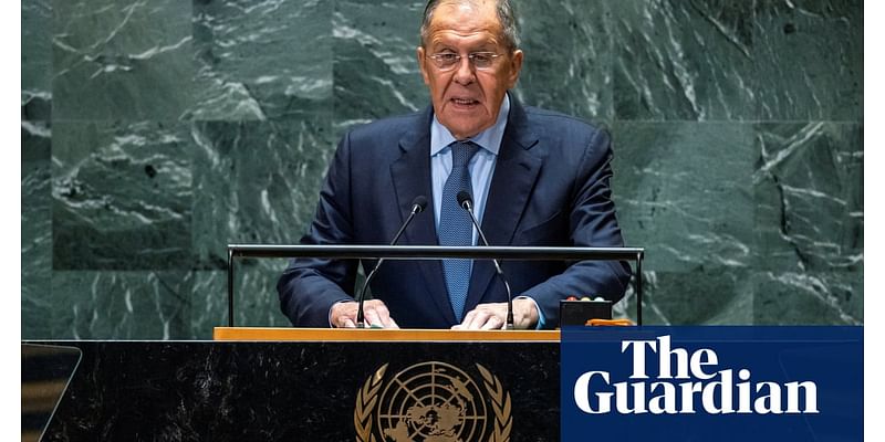 Top Russia diplomat warns west not to fight ‘nuclear power’ in UN speech