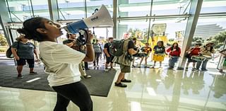 Sacramento students strike to demand CalSTRS divest from the fossil fuel industry