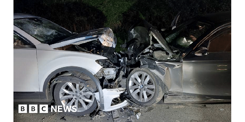 Tenby: Fatal crash driver on wrong side of the road