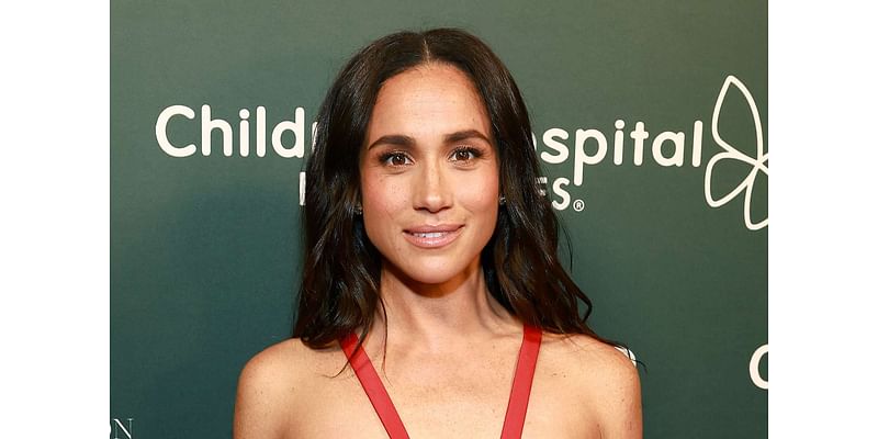 Meghan Markle Makes Surprise Appearance at Children's Hospital L.A. Gala and Dazzles in Glamorous Red Gown