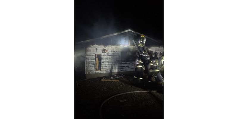 57 first responders battled overnight Westville house fire