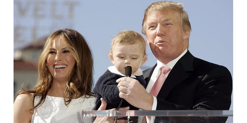 Rare clip of 'vicious' baby Barron Trump resurfaces