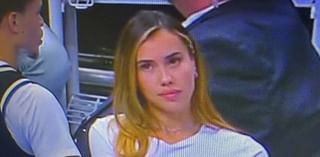 Stunning NBA fan goes viral after gazing at player from courtside